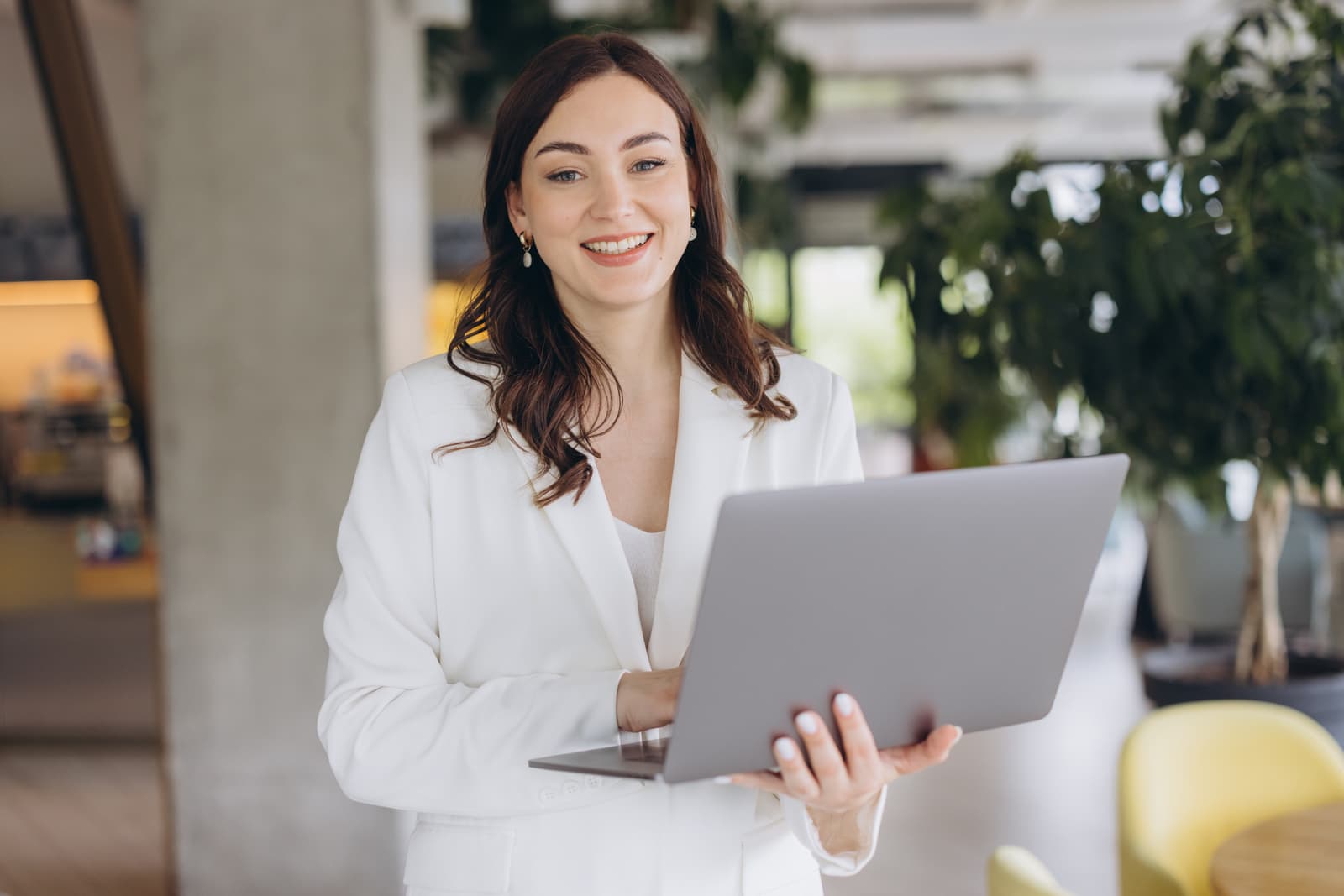 Woman with a Laptop